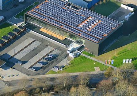 Stiebel Eltron Energy Campus zonnepanelen